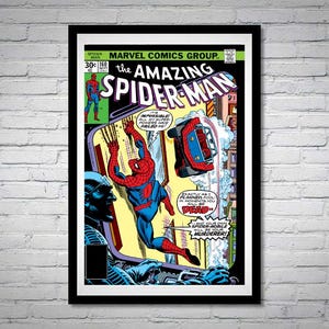 The Amazing Spider-Man Issue 160 Comic Book Poster Spider-Mobile