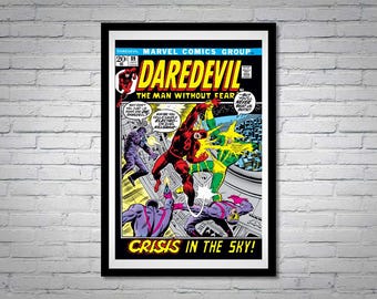 Daredevil The Man Without Fear Comic Book Poster Issue 89 Electro Matt Murdock