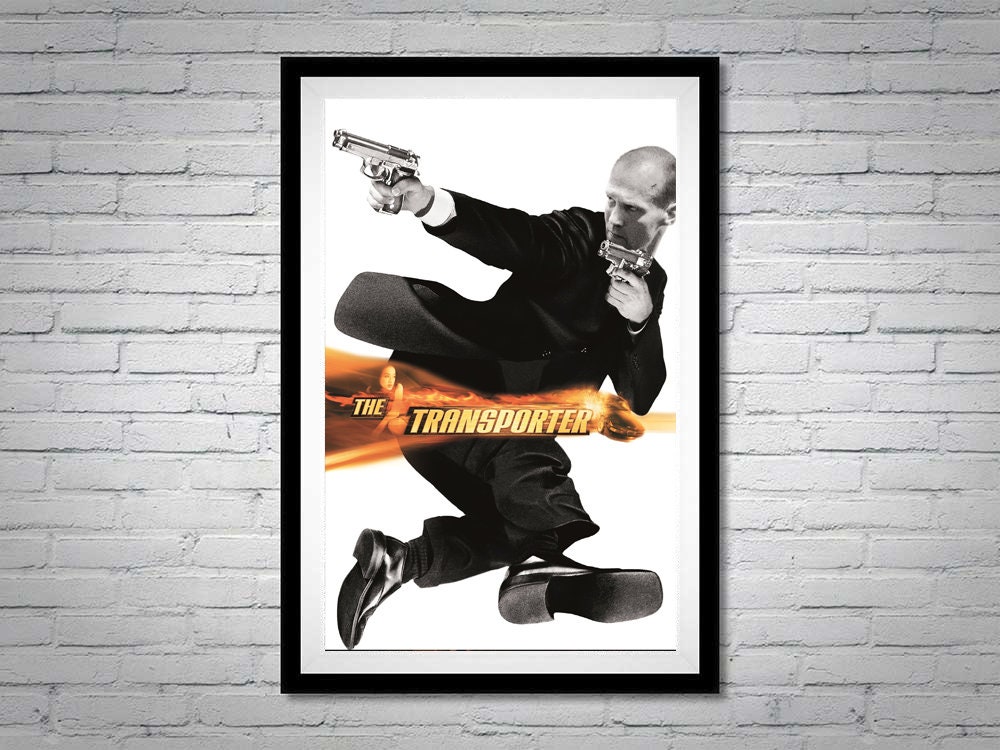 The Transporter Movie Poster Jason Statham