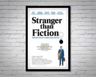 Stranger Than Fiction Movie Poster Will Ferrell