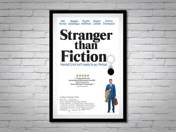 Stranger Than Fiction Movie Poster Will Ferrell UK