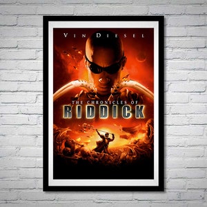 The Chronicles of Riddick Movie Poster Vin Diesel