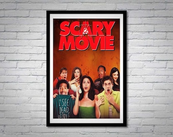 Scary Movie Poster Anna Faris Shawn Wayans Marlon Shannon Elizabeth