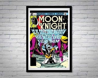 Moon Knight Issue 7 Comic Book Poster Cold and Barren