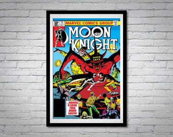 Moon Knight Issue 11 Comic Book Poster Mardi Gras