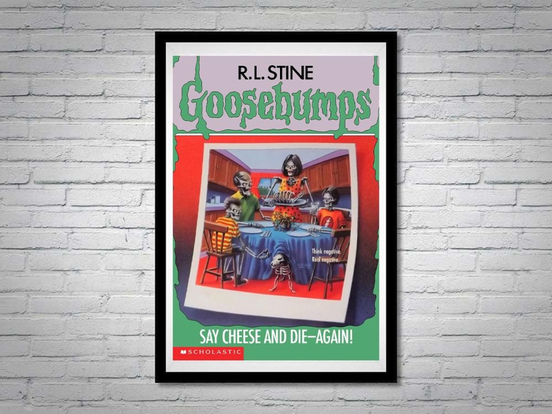 Goosebumps Say Cheese and Die - Again Book Cover Poster Art - Etsy