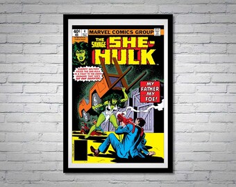 The Savage She-Hulk Issue 4 Comic Book Poster