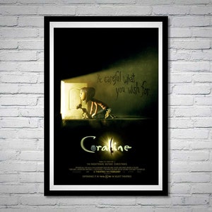 Coraline 'Braver' One Sheet Wall Poster – 22.375" X 34" Glossy Poster With 30 Push Pins Included - View #4