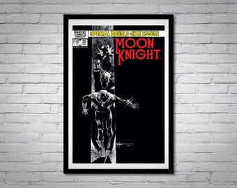 Moon Knight Issue 25 Comic Book Poster