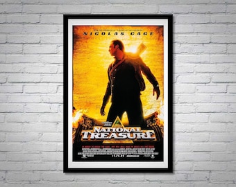 National Treasure Movie Poster Nicolas Cage