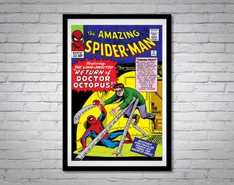 Póster del cómic The Amazing Spider-Man número 11 del Dr. Octopus