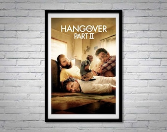 The Hangover Part 2 Movie Poster Zach Galifianakis Ed Helms Bradley Cooper