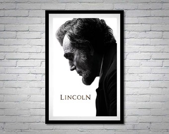Lincoln Movie Poster Daniel Day-Lewis