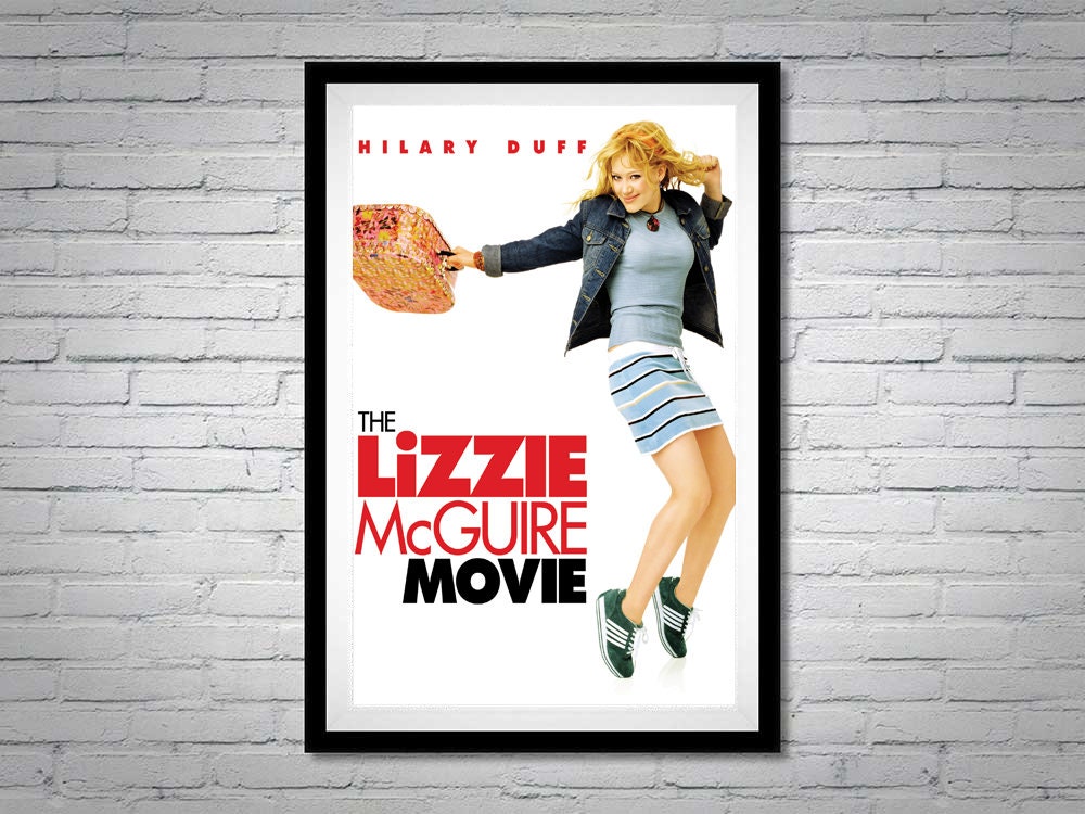 lizzie mcguire movie green dress The Poster Hilary Duff Orange Pink