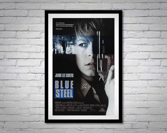 Blue Steel Movie Poster Jamie Lee Curtis