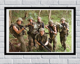 Tropic Thunder Movie Poster Kirk Lazarus Tugg Speedman Jeff Portnoy Alpa Chino Sandusky
