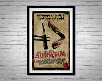 Sushi Girl Movie Poster Tony Todd Mark Hamill Bullet