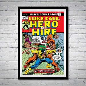 Luke Cage Hero for Hire Issue 14 Comic Book Poster Big Ben