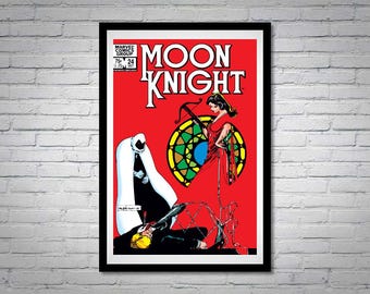 Moon Knight Issue 24 Comic Book Poster