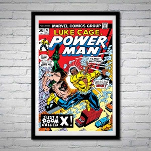 Luke Cage Power Man Issue 27 Comic Book Poster Doom Called X