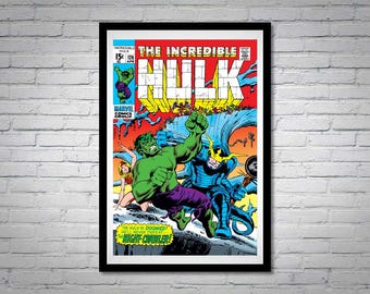 The Incredible Hulk Issue 126 Comic Book Poster The Night-Crawler