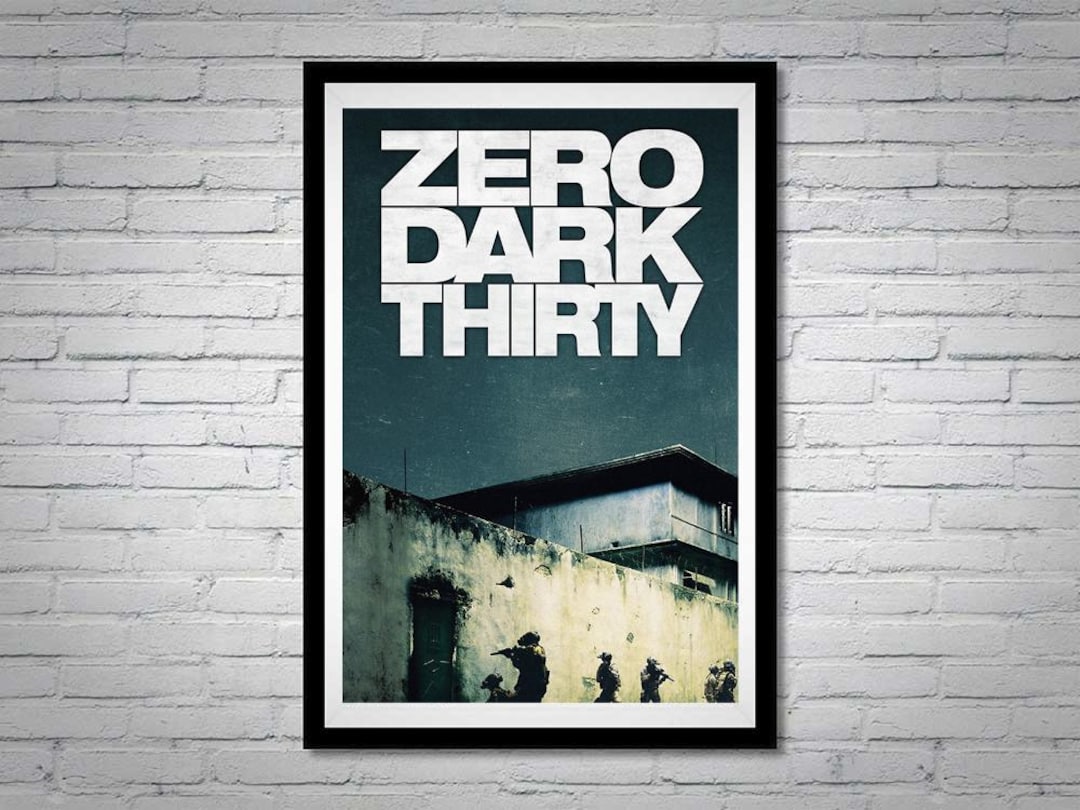Zero Dark Thirty Movie Poster Jessica Chastain Chris Pratt Kyle ...