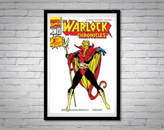 Adam Warlock Chronicles Issue 1 Comic Book Poster