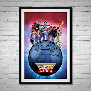 Sky High Movie Poster Mary Elizabeth Winstead Kurt Russell