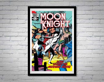 Moon Knight Issue 18 Comic Book Poster Slayers Elite