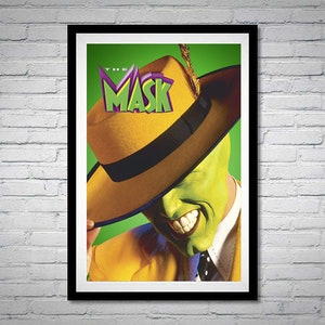 The Mask Movie Poster Jim Carrey
