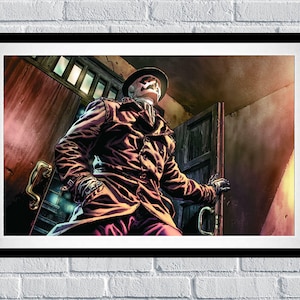 Watchmen Rorschach Comic Book Poster