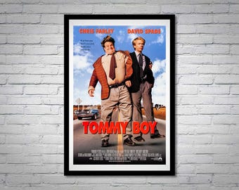 Tommy Boy Movie Poster Chris Farley David Spade