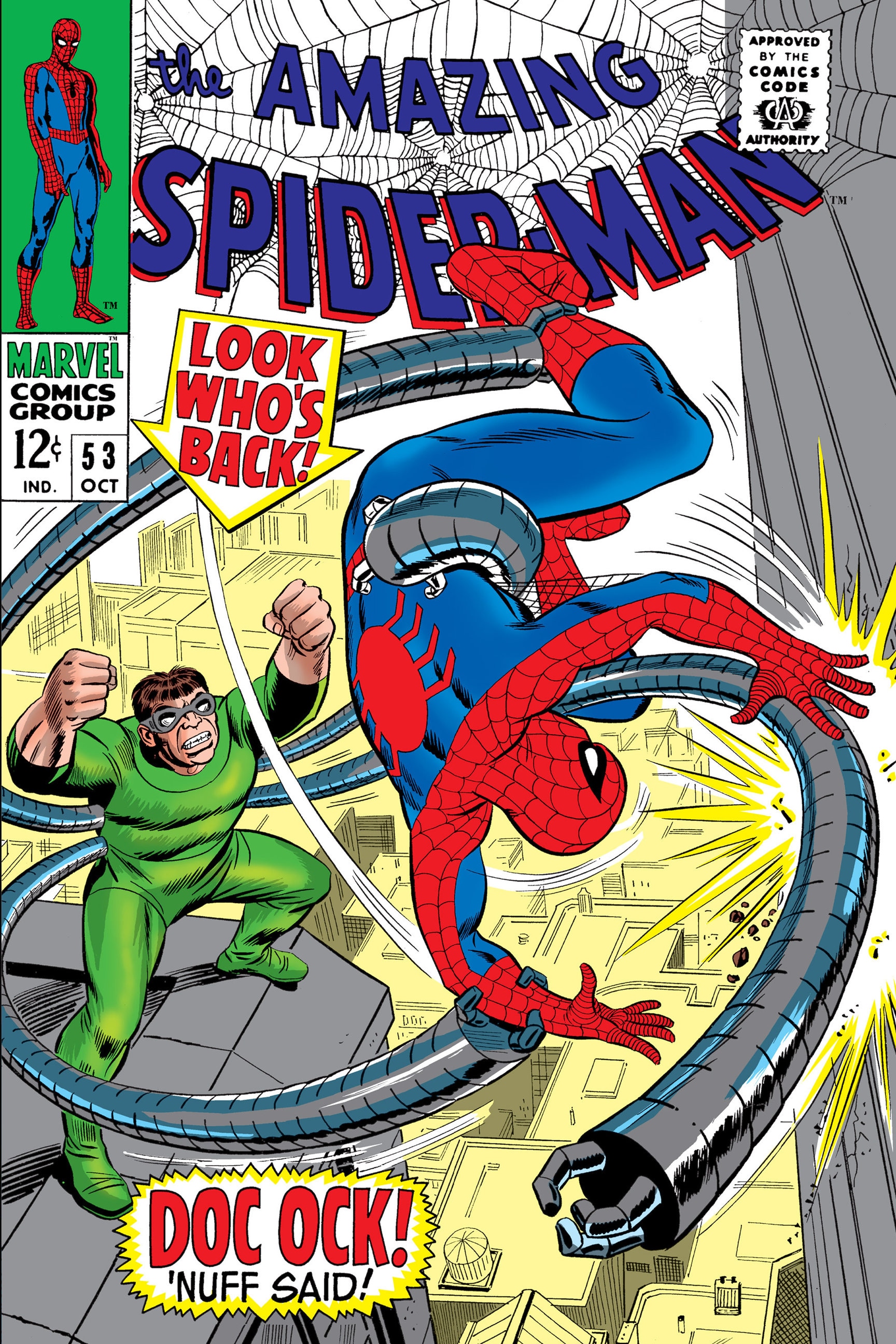 The Amazing Spider-man Comic Issue 53 Doctor Octopus Doc Ock - Etsy