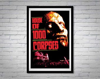 House of 1000 Corpses 2003 Rob Zombie Japanese Chirashi Movie