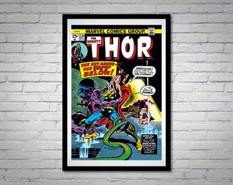 The Mighty Thor Issue 230 Comic Book Poster Sky Above Pit Below