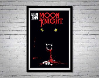 Moon Knight Issue 29 Comic Book Poster Wolf