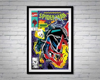 Spider-Man Issue 7 Comic Book Poster Ghost Rider