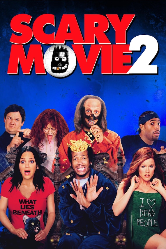 Scary Movie Poster Anna Faris Marlon Wayans Shawn - Technical View