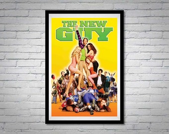 The New Guy Movie Poster Comedy DJ Qualls Zooey Deschanel