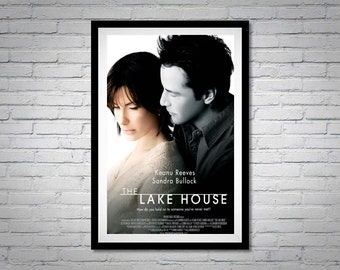 The Lake House Movie Poster Keanu Reeves, Sandra Bullock