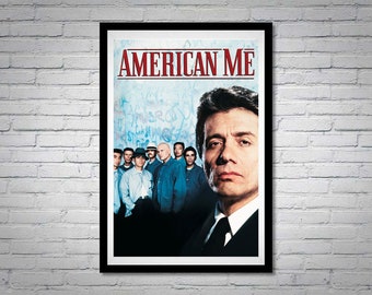 American Me Movie Poster Edward James Olmos William Forsythe