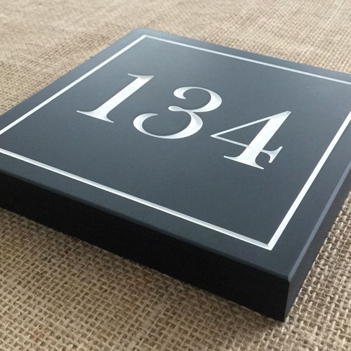 Brass Bridge House Numbers Etsy Australia