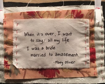 Mary Oliver Quote