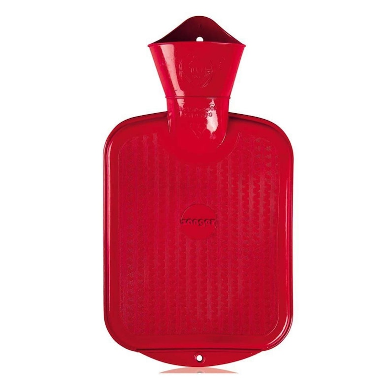 SANGER 0.8 Liter Rubber Hot Water Bottle Made in Germany red Etsy