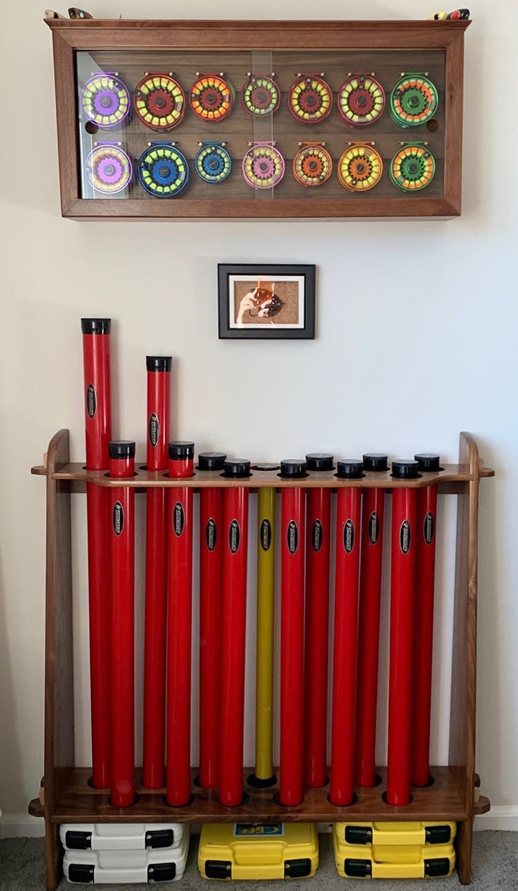 Fly Rod Tube Storage Rack 13 Position Etsy India