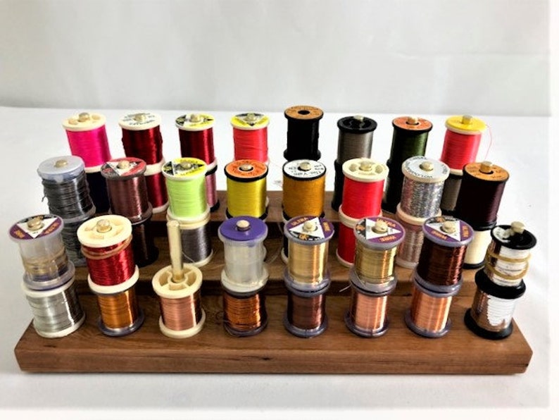 Fly Tying Thread Spool Rack Etsy