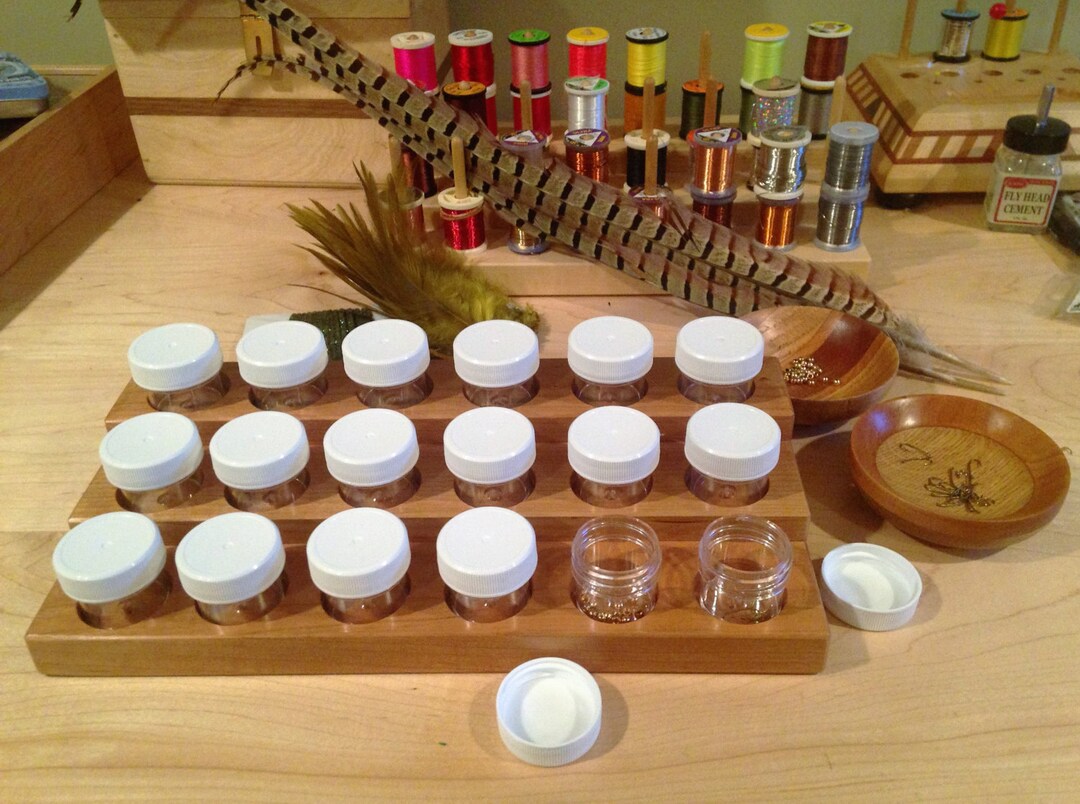 Fly Tying Hook and Bead Rack Etsy
