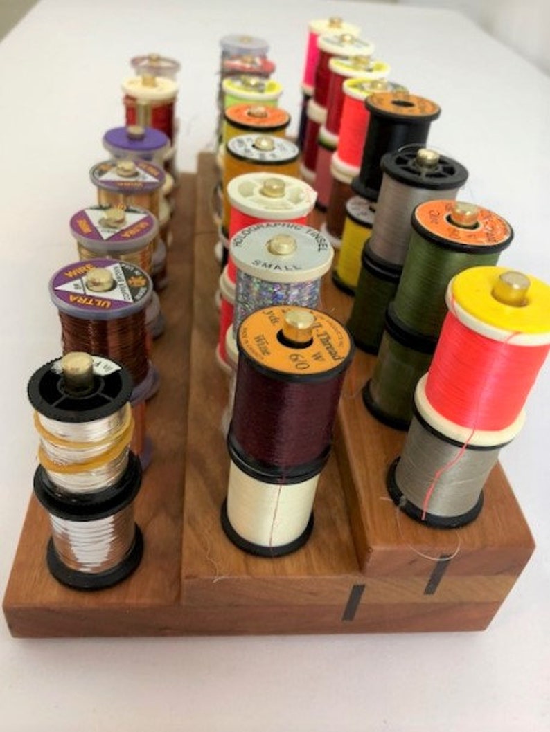 Fly Tying Thread Spool Rack Etsy