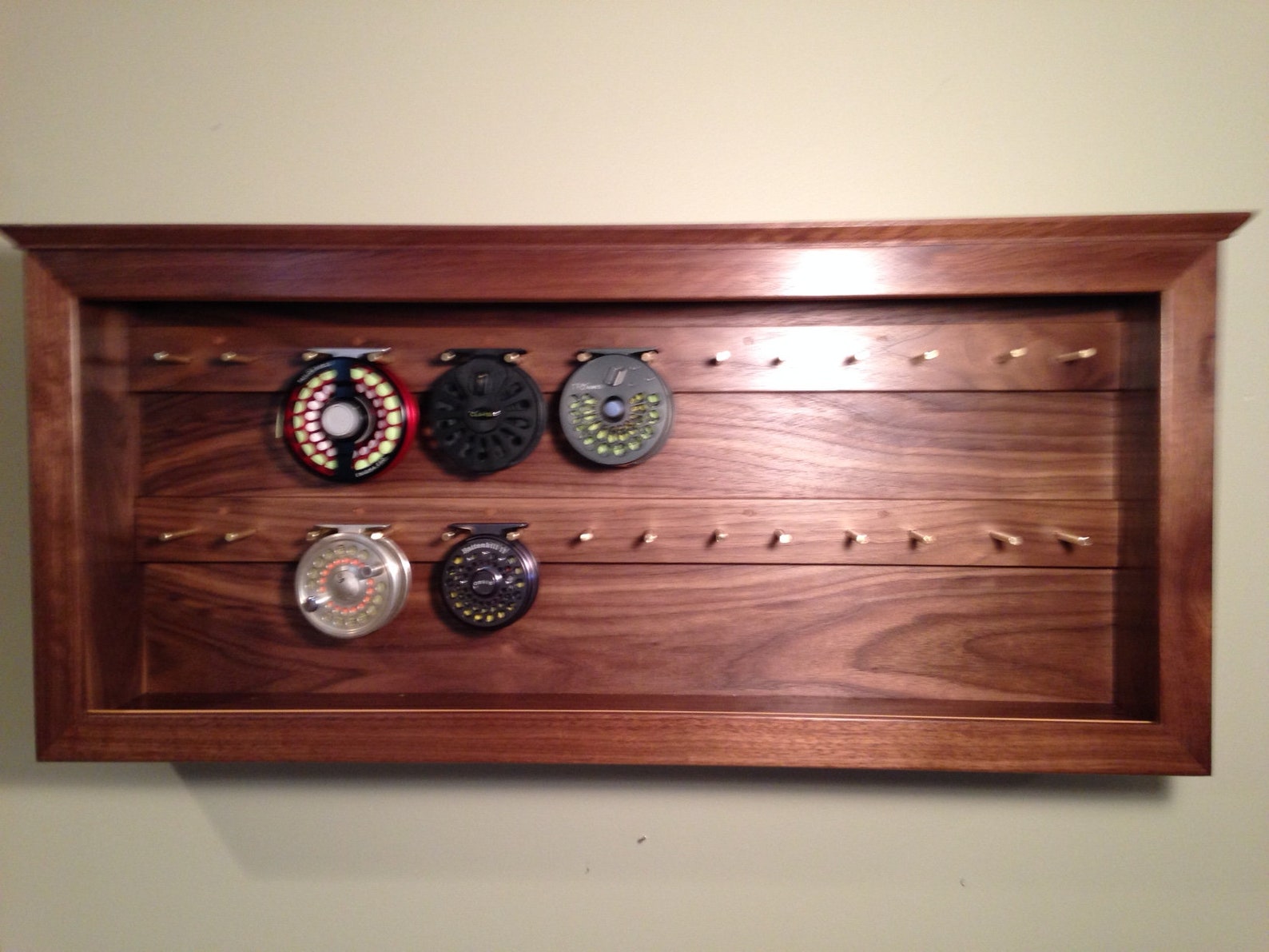 Fly Reel Display case Etsy