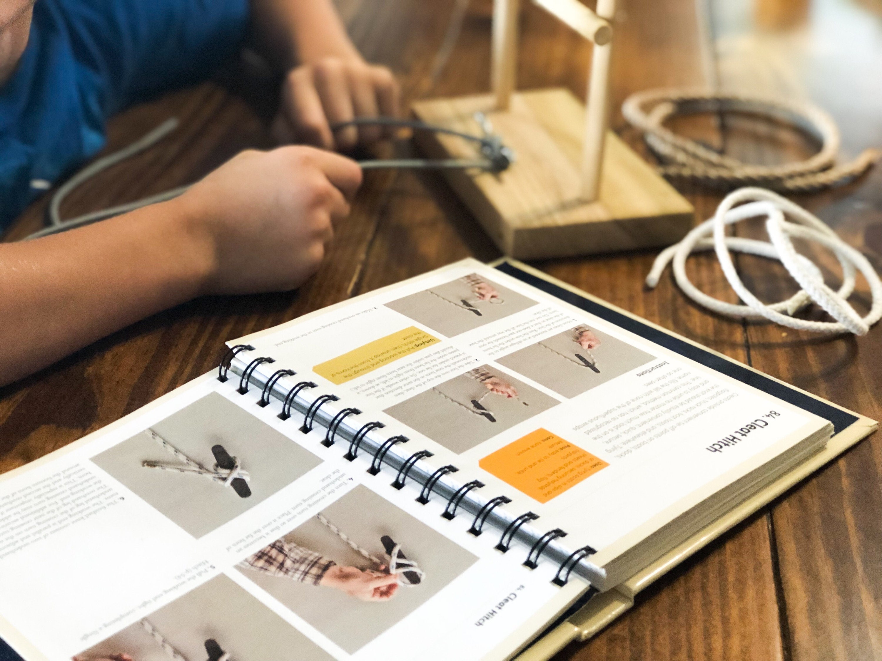 Knot Learning Kit Adventure Box Charlotte Mason Handicraft Etsy Canada